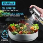 Olive Oil Sprayer for Cooking, Olive Oil Mister Spray Bottle for Cooking, Oil Dispenser Spritzer Bottle for Kitchen, SUS304 Stainless Steel, 100ml, Leak-Proof and Portable. - Image 3