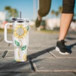 Granddaughter Gifts from Grandma Grandpa - Stainless Steel 40Oz Granddaughter Cups Tumbler - Great Granddaughters Gifts, Mothers Day Birthday Graduation Gift for Granddaughts Coffee Mugs - Image 4