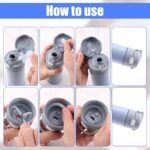 4pcs Bottle Seal Rings, Silicone Water Bottle Gasket Replacement Accessories for Thermos Funtainer 16 oz Stainless Steel Vacuum Insulated Bottle - Image 4