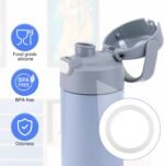 4pcs Bottle Seal Rings, Silicone Water Bottle Gasket Replacement Accessories for Thermos Funtainer 16 oz Stainless Steel Vacuum Insulated Bottle - Image 5