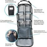 J.L. Childress Pack 'N Protect for Baby Bottles - Insulated Breast Milk Cooler Travel Bag for Moms, Portable Storage for Glass Baby Bottles & Food Containers, For Daycare or On the Go - Black - Image 3