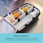 J.L. Childress Pack 'N Protect for Baby Bottles - Insulated Breast Milk Cooler Travel Bag for Moms, Portable Storage for Glass Baby Bottles & Food Containers, For Daycare or On the Go - Black - Image 4
