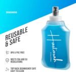 Flexible Silicone Running Water Bottle, 8.5 Fluid Ounces, BPA & PVC Free - Image 5