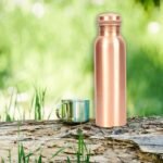 Handcrafted Hammered Traditional Indian 100% Pure Solid Plain Copper Bottle for Yoga, Sports, Outdoors, Daily Use, Leak-Proof Ayurvedic 34 Oz Copper Pitcher - Image 8