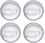 Silver Buffalo 4 Pack Replacement Lids for 40 Ounce Stainless Steel Tumbler - Image 4