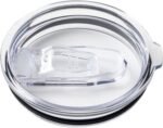 Silver Buffalo 4 Pack Replacement Lids for 40 Ounce Stainless Steel Tumbler - Image 5