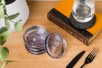 Silver Buffalo 4 Pack Replacement Lids for 40 Ounce Stainless Steel Tumbler - Image 7