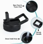 Replacement Lids for Hydro Wide Mouth Flask 20 32 40 64 87 128oz - Image 4