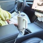 Mo&Cy 40oz Tumbler with Handle & Flip Straw - Leak-Proof Insulated Water Bottle, Fits in Cup Holder, Travel Coffee Cup - Reusable Insulated Stainless Steel & Stable Base - Gifts for Women & Men - Image 4