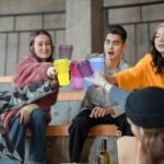 Color Changing Coffee Cups, 16oz Reusable Coffee Cups with Lids, 12 Pack Hot Coffee Tumbler for Adult Party Favors, Leak-Proof, BPA-free, and Safe for Dishwashers - Image 4