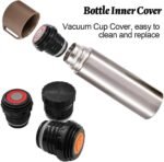Travel Replacement Camping Stopper Thermal Cup Vacuum Bottle Cover Lid Plug Thermos Mug(3) - Image 5
