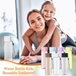 35 Pcs Water Bottle Bulk 17 oz Reusable Leak Proof Portable Bottles Plastic Sports Drink Bottles Large for Kids Adults for School Classroom Fitness Office Travel Camping - Image 6