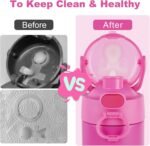 Replacement Leak Stopper Compatible with Thermos Funtainer 16 Oz Stainless Steel Vacuum Insulated Bottle (3+3) - Image 3
