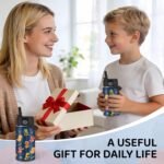 Music Dinosaur Water Bottle for Son, Stainless Steel Insulated Tumbler with Straw Lid and Handle, 12oz Reusable Leak-Proof Bottle for Sports - Image 4