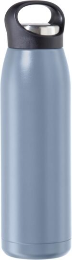 OGGI Freestyle Stainless Steel Insulated Water Bottle- Double Wall Vacuum Insulated, Travel Thermos, 23oz(680ml), Blue - Image 3