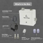 VP6 Mini UV-C LED Ultraviolet Water Filter Purifier, Reduce up to 99.99% of Contaminants at Flow Rate 1.58GPM, Smart On/Off Switch, 12V DC for RV Boats Off-Grid Livings, Mercury Free - Image 9