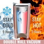 Onebttl Retirement Gifts for Nurses Women 2025, Retired Nurses Gifts, THE NURSING LEGEND HAS RETIRED, Insulated 20oz Stainless Steel Travel Tumbler with Lid, Gift Box and Card Included - Image 7