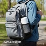 24oz/32oz Vacuum Insulated Stainless Steel Water Bottle with 2-in-1 Spout Lid, Leakproof Reusable Travel Bottle for Hot and Cold Drinks - Image 3