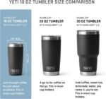 YETI Rambler 10 oz Tumbler, Stainless Steel, Vacuum Insulated with MagSlider Lid, Rescue Red - Image 3