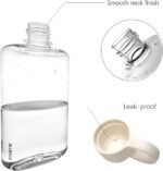 Portable Flat Water Bottle, BPA Free Tritan Plastic Travel Water Bottle for Camping, Fitness, Outdoor Sports, Fits Purse and Pocket (Blue, 16.9 oz) - Image 5