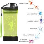 Gymnastics Gifts for Girls, Light Up Kids Water Bottle,Gymnastics Accessories for Girls Sport Cup with 3D Glowing LED Light - 14 OZ Tritan BPA-Free - Gifts for School, Camping, and Holidays - Image 5