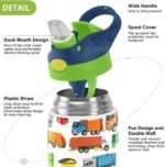Stainless Steel Water Bottle for kids- 12 Ounce Stainless Steel Vacuum Insulated Water Bottle for Kids children,Double Wall Vacuum Insulated Bottles (Garbage Trucks) - Image 4