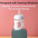 4 Pack Silicone Sleeves for Avent Natural Glass Baby Bottles, Anti Breakage Baby Bottle Holder, Compatible with Philips Avent Glass Natural Baby Bottle, BPA Free (Pink, 4 OZ) - Image 5