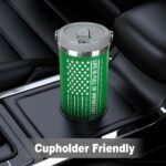 Golf Gifts For Men Women Golfers 30Oz Green Golfs Tumbler With Handle 30 OZ Travel Coffee Mug Water Bottle Stainless Steel Vacuum Insulated - Image 5