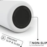 Elemental Artisan Insulated Tumbler, Triple Wall Coffee Travel Tumbler, Reusable Stainless Steel with Ceramic Lid, Thermal Coffee Cups for Hot (6 Hrs) & Cold (18 Hrs) 16oz - Matte White - Image 4