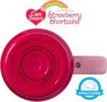 Silver Buffalo Strawberry Shortcake and Custard Vintage Berry Ombre Double Walled Stainless Steel Tumbler with Handle and Straw, Fits in Standard Cup Holder, 40 Ounces - Image 8