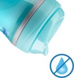 Chicco Double-Wall Insulated Sippy Cup with Bite-Proof Rim Spout and Spill-Free Lid 9oz. | Top-Rack Dishwasher Safe | Easy to Hold Ergonomic Indents | Blue/Sharks, 2pk | 12+ months - Image 4