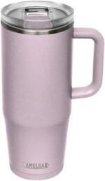 CamelBak Thrive Leak-Proof 32 oz Mug, Insulated Stainless Steel - For travel, coffee, tea, hot beverages - Spill Proof Cup-holder Compatible, Purple Sky - Image 3