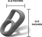 S'well Bottle Handle, Fits 9oz, 17oz, and 25oz Original Bottles, Grey, Comfortable Carrying On The Go, Flexible Silicone Grip, BPA Free - Image 5