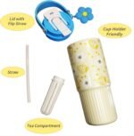 Insulated Water Bottle 24 oz Tumbler with Lids and Straws, 100% Leak-Proof, Insulated Water Bottle for Kids, BPA Free Stainless Steel Water Bottles for School Sports Trips - Image 5