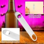 QTLCOHD 20 Pack 7 Inch Flat Bottle Opener, Stainless Steel Bottle Openers Bulk Silver Beer Bottle Opener Bartender for Kitchen Bar or Restaurant - Image 6