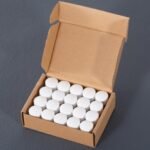 5ml Clear Glass Vial 20pcs with white Screw cap and inner plug 20pcs, leak-proof Glass Bottle Sealed Sample Vials - Image 4