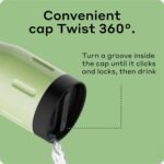 BOBBER 16 oz Stainless Steel Travel Mug Leak-Proof, Spill-Proof, Vacuum Insulated Coffee Tumbler for Car, Men Dishwasher Safe, Fits Car Cup Holder, Keeps Hot for 8 Hours (Green) - Image 4