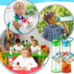 18 Pack End of the Year Gifts Water Bottles Bulk 22oz Portable Sports Water Bottle Summer Colorful Drink Bottles with Cards for Summer Party Classroom Prizes Graduation Gifts - Image 6