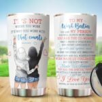 Work Bestie Tumbler - Gifts for Coworker on Christmas, Birthday - Coffee Mug for Women - 20 Oz - Image 3