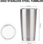 Work Bestie Tumbler - Gifts for Coworker on Christmas, Birthday - Coffee Mug for Women - 20 Oz - Image 5