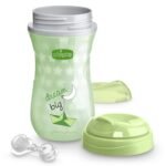 Chicco Glow in the Dark Double-Wall Insulated Sippy Cup with Bite-Proof Rim Spout and Spill-Free Lid 9oz.| Top-Rack Dishwasher Safe | Easy to Hold with Ergonomic Indents | 12+ months - Image 4