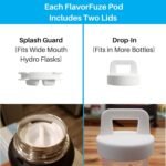 FlavorFuze Pod - Fruit Infuser Insert with Two Lids, Compatible with Hydro Flask, Iron Flask, Takeya, ThermoFlask and Similar Wide Mouth Bottles - Image 3