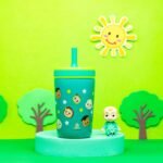 Zak Designs CoComelon Kelso Toddler Cups For Travel or At Home, 12oz Vacuum Insulated Stainless Steel Sippy Cup With Leak-Proof Design is Perfect For Kids (JJ, Cody, Nina) - Image 6