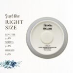 Spode Blue Italian 12oz Porcelain Travel Mug with Lid – Scenic Patterned Drinkware with Decorative Border - Portable Ceramic Coffee Cup for Brunch, Tea, On-the-Go Hot Beverage Moments - Image 5