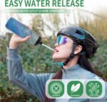 Replacement Cap Compatible with Polar Bottle 24oz,Suqeeze Bottle Cap,Leak-Proof,BPA-Free(No Bottle) - Image 4