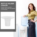 Veemoon Water Dispenser Base Universal Replacement Part Smart Seat Holder for 5 Gallon Bottled Water Coolers Leak-Proof Pp Support for Stable Cooler Installation - Image 5