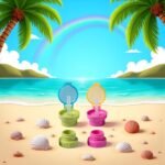 2Pcs Green and Pink Water Bottle Straw Caps, Cute Spill Proof Water Bottle Straw Caps Replacement, Portable Juice Water Bottle Cap with Straw for Boys Girls,Easy to Use Bottle-Feeding - Image 3