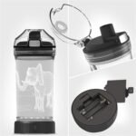 YuanDian Elephant Gift, Light Up Kids Animal Water Bottle - 14 OZ 400ml Tritan BPA Free - Cool Drink Bottles Gift for School Kids Boy Girl Child Men - Image 8