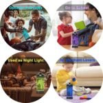 YuanDian Elephant Gift, Light Up Kids Animal Water Bottle - 14 OZ 400ml Tritan BPA Free - Cool Drink Bottles Gift for School Kids Boy Girl Child Men - Image 10
