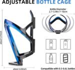 ROCKBROS Bike Water Bottle Holder Ultra-Light Bicycle Bottle Cages with Screws Tool, Universal Bike Cup Holder for Road MTB Mountain Bikes Cycling Accessories（2 Pack） - Image 3